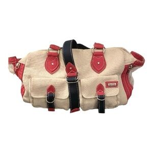 Malucchi - Made in Italy - Hand-crafted Artisan Leather and Canvas Pet Carrier